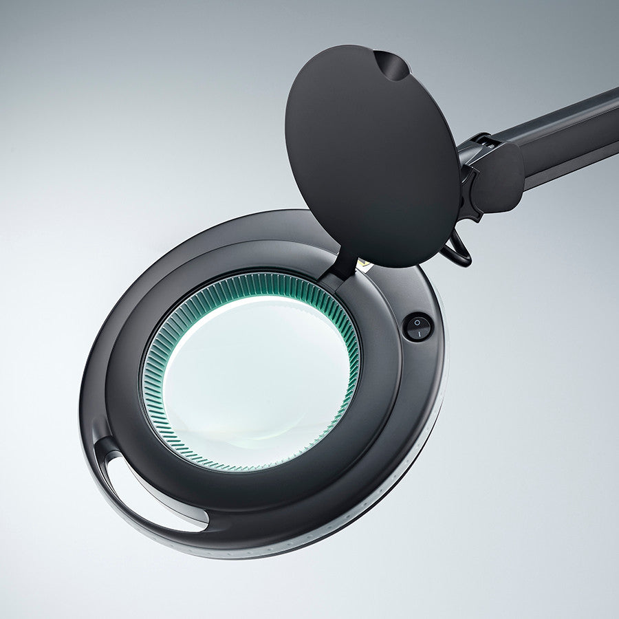 ESD Black LED Long Reach Magnifier Lamp Sun cover ESD Black LED Long Reach Magnifier Lamp Sun cover